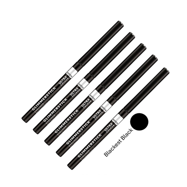 Avon Glimmerstick Göz Kalemi (Blackest Black) - Beşli Set